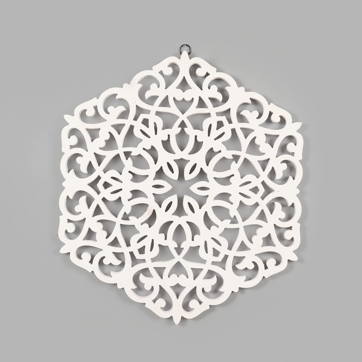 kveer wood Decorative & Hand Crafted Wooden Wall Décor/Wall Hanging (50 x 50 x 2 CM)