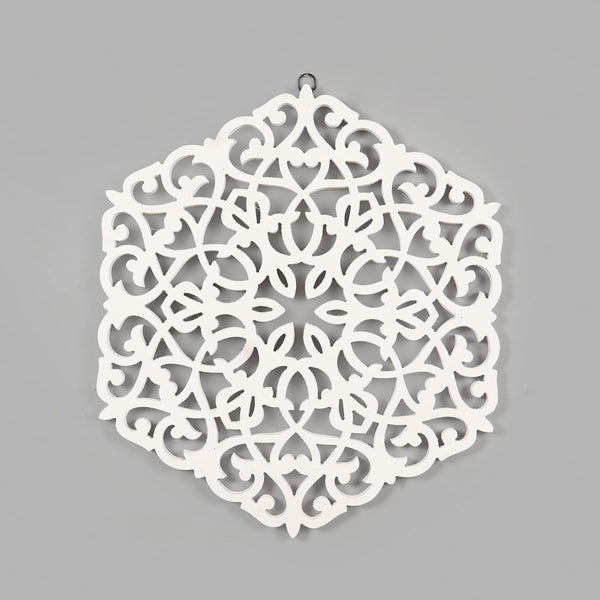 kveer wood Decorative & Hand Crafted Wooden Wall Décor/Wall Hanging (50 x 50 x 2 CM)