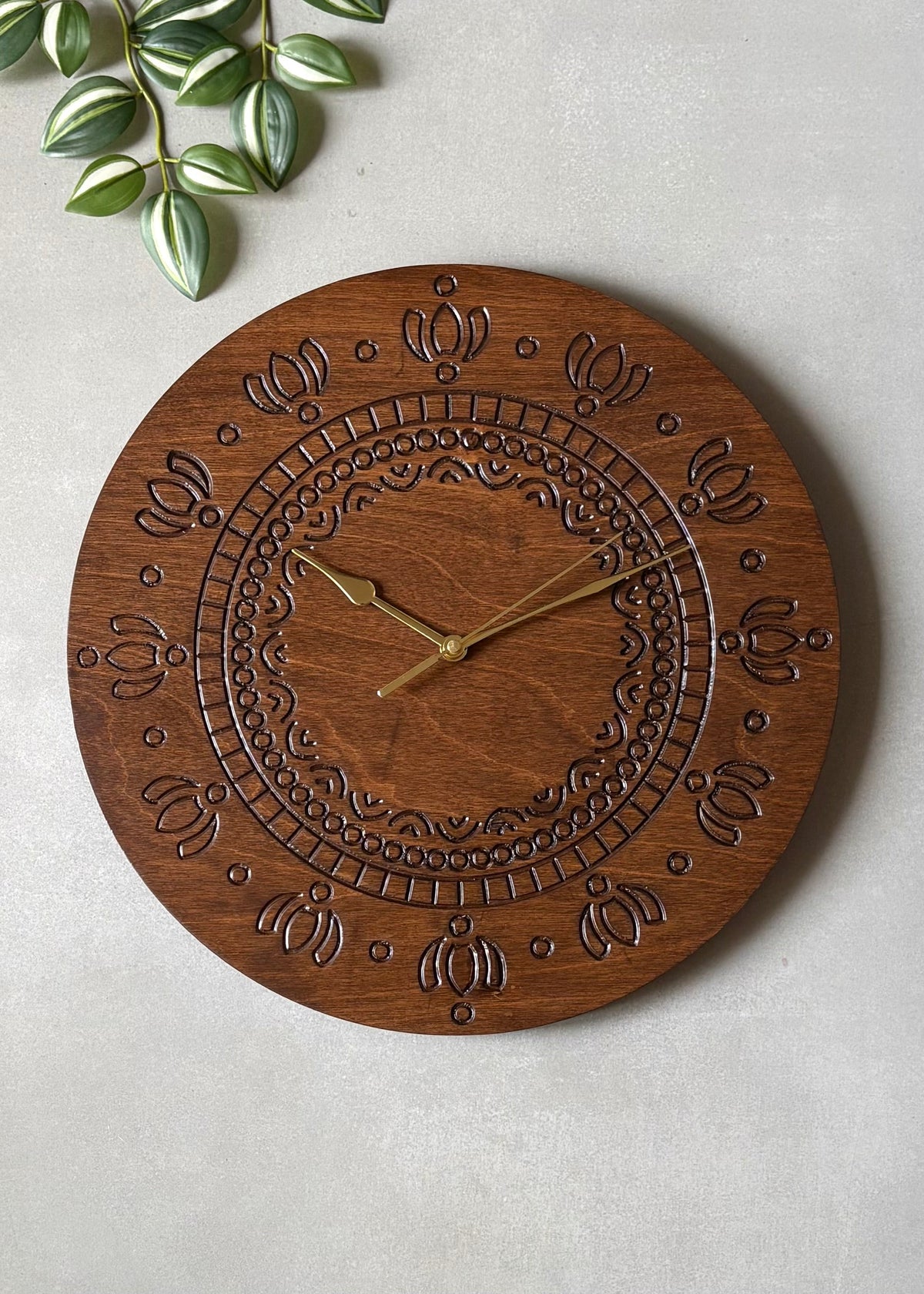 KVEER WOODKamal Wall Clock