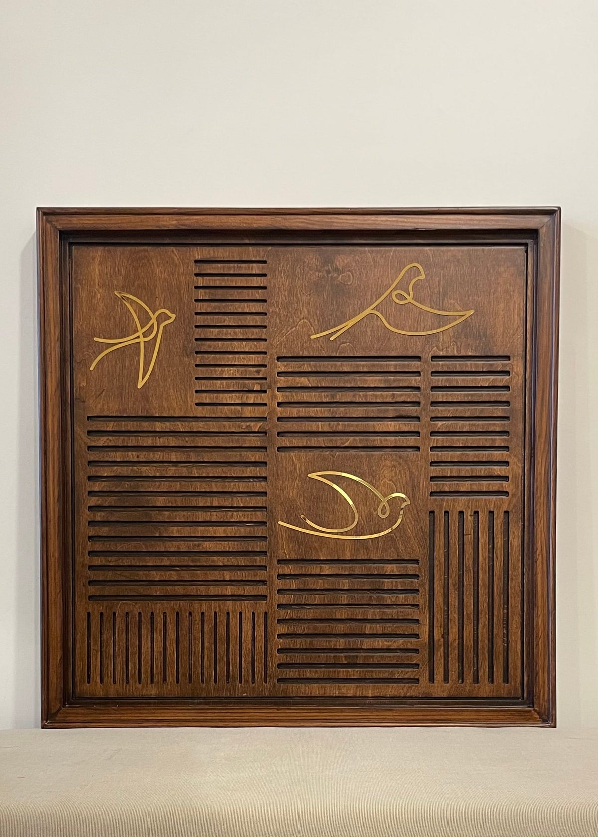 KVEER WOOD Minimalist Birds Wooden Wall Art