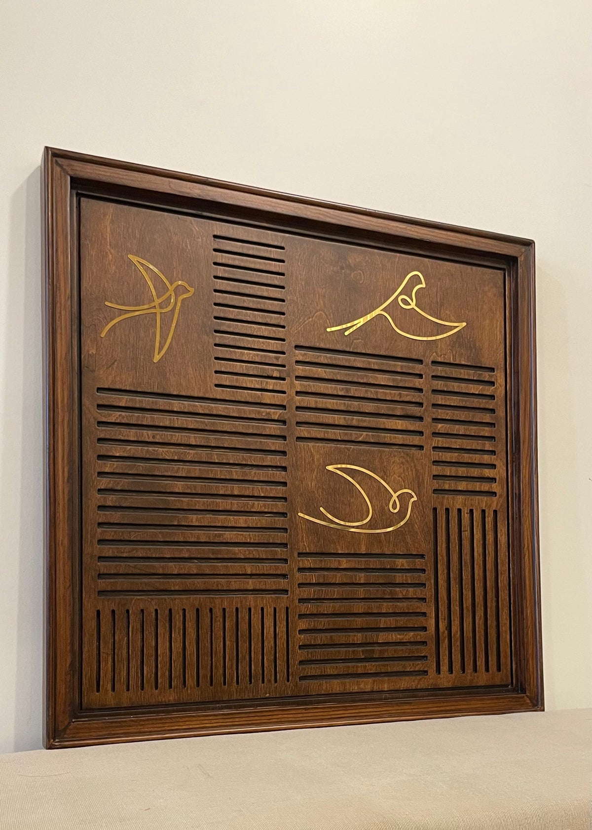 KVEER WOOD Minimalist Birds Wooden Wall Art