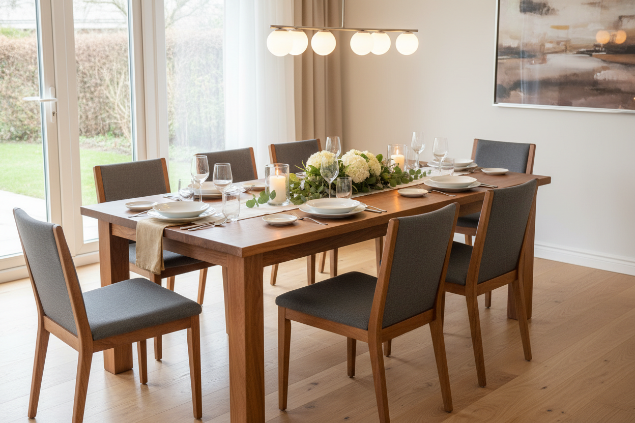 DINING TABEL 6 SETER